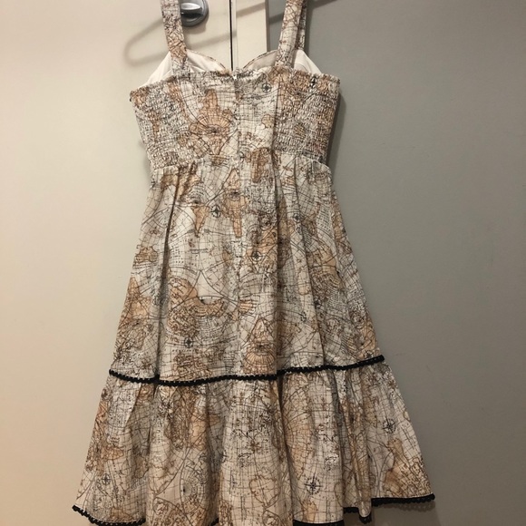 World Map Dress - Picture 2 of 3